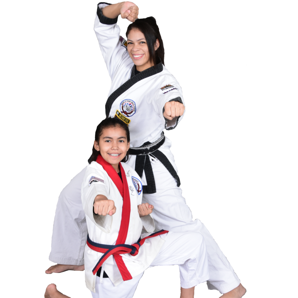 Teacher and Student Pose for Tang Soo Do Martial Arts Goodyear AZ